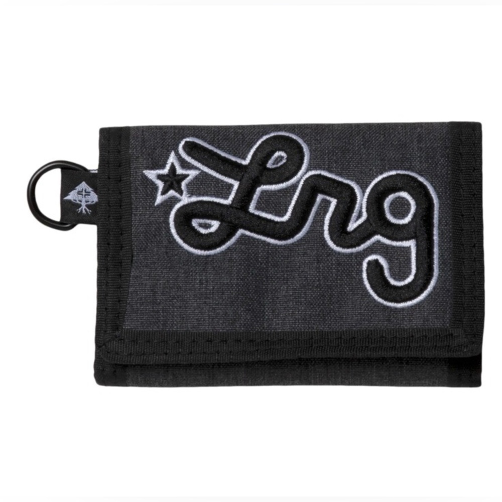 LRG WALLET FRAMEWORK TRIFOLD VELCRO WALLET / COLOR: GRAY